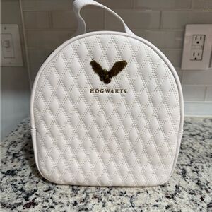 NWOT Loungefly Harry Potter Hedwig White Quilted Mini Backpack